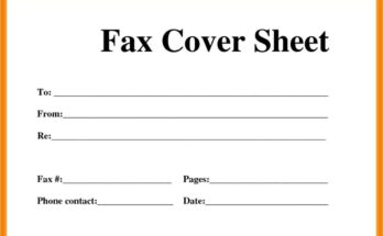 Role of Fax Cover Sheets in Modern Business