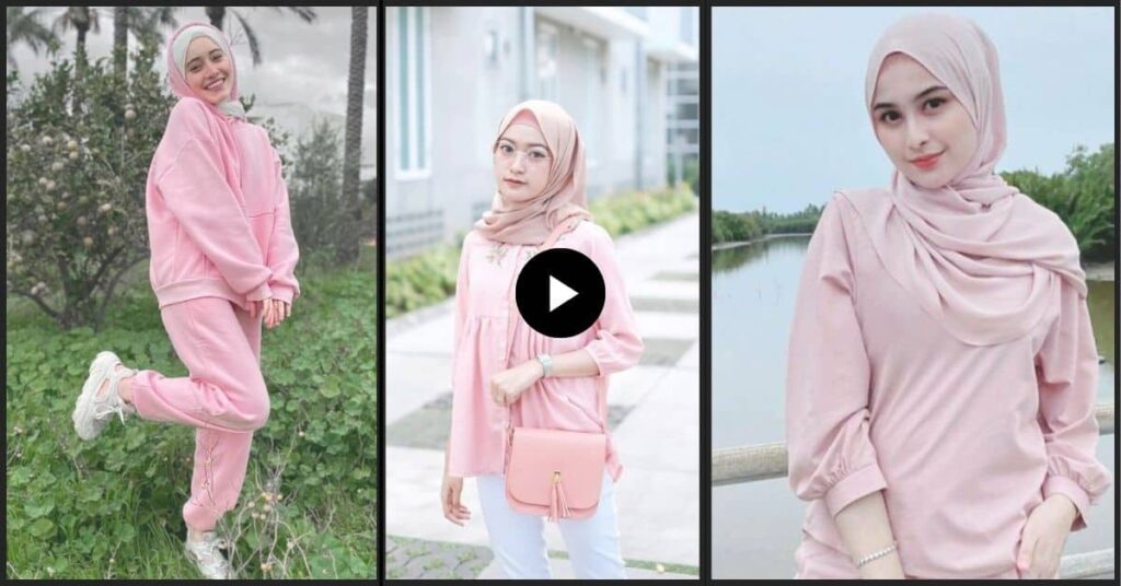 Pink Hoodie Hijab Fight