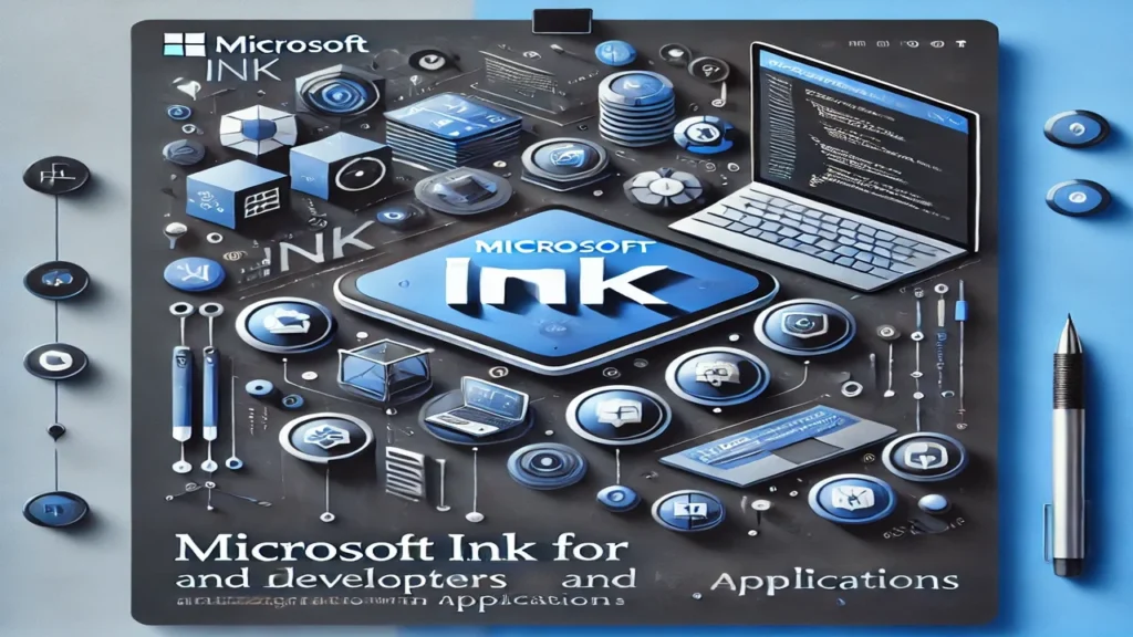 Microsoft Ink for Developers and Integration with Applications