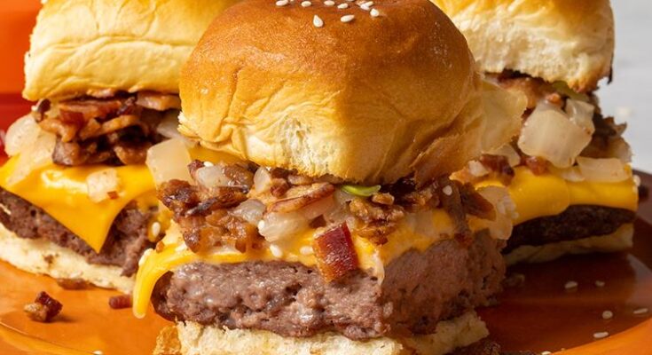 Bacon Cheeseburger Sliders