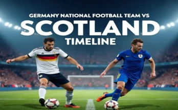 Germany National Football Team vs. Scotland National Football Team Timeline 