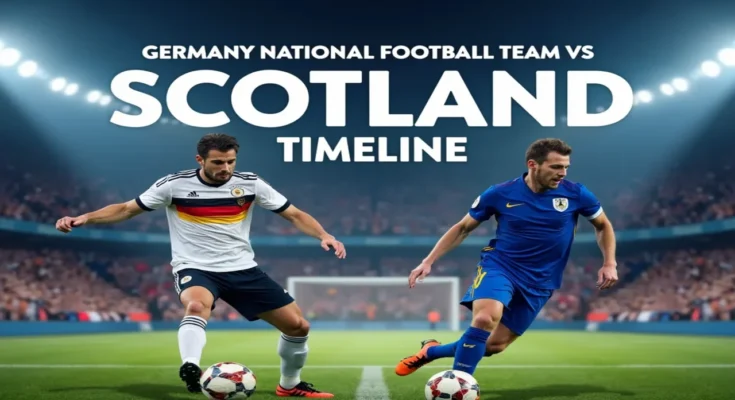 Germany National Football Team vs. Scotland National Football Team Timeline 